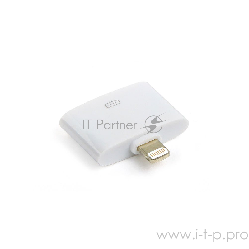 Переходник Apple 30pin/Lightning, Gembird, 30pinF/8pinM, пакет