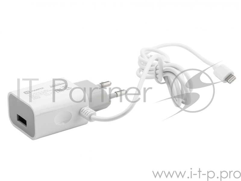 Сетевое зарядное устройство HARPER WCH-5115 WHITE 1xUSB 2.1A + кабель Lightning