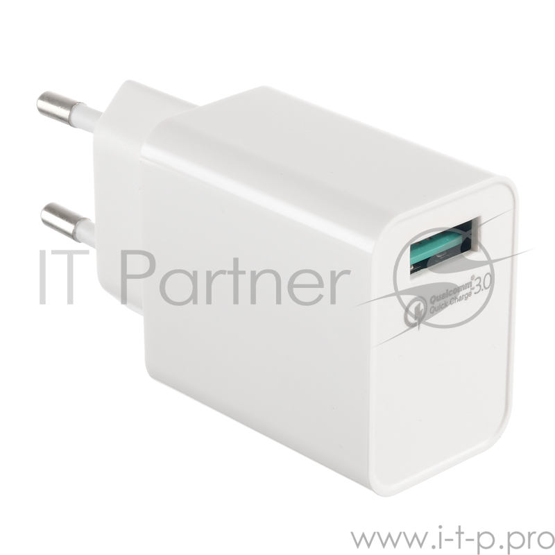 Зарядное устройство СЗУ (ACD-Q181-X3W) 18Вт, 1xUSB с QC, 3.6~12В, 3А RTL {120}