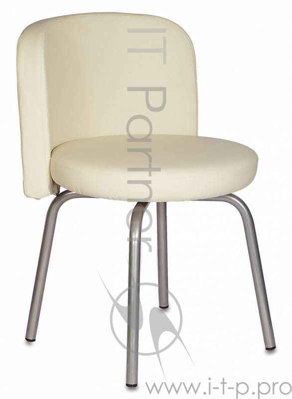 Стул Бюрократ KF-2/Or-10 вращающийся молочный Or-10 искусственная кожа