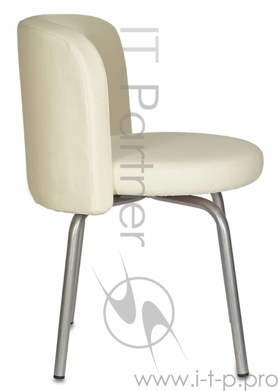 Стул Бюрократ KF-2/Or-10 вращающийся молочный Or-10 искусственная кожа