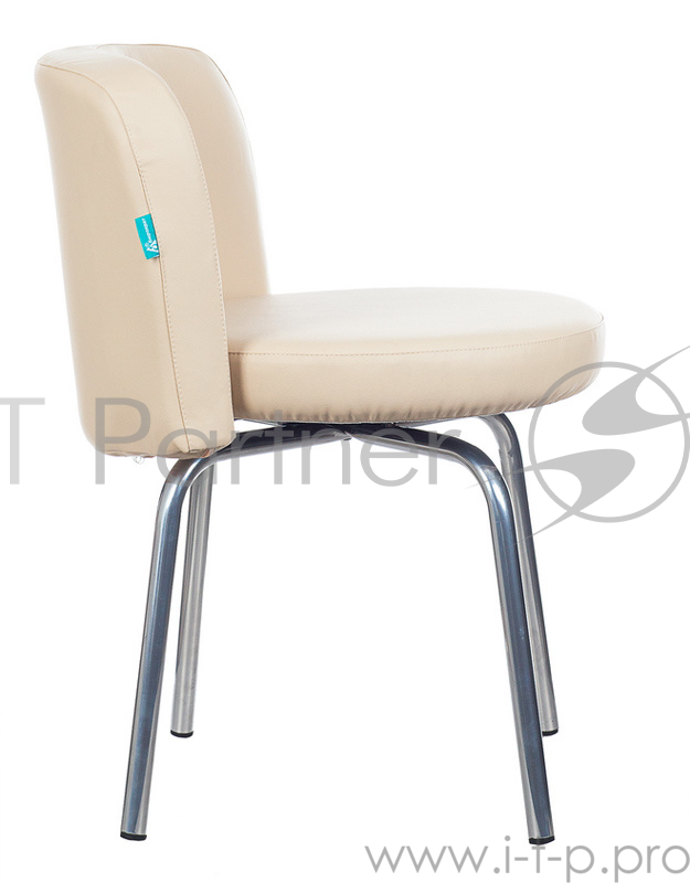 Стул Бюрократ KF-2/OR-12 вращающийся светло-бежевый Or-12 искусственная кожа