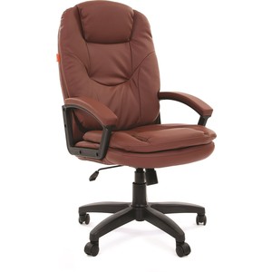 Офисное кресло Chairman 668 экопремиум коричневый, (6082572/7007678)