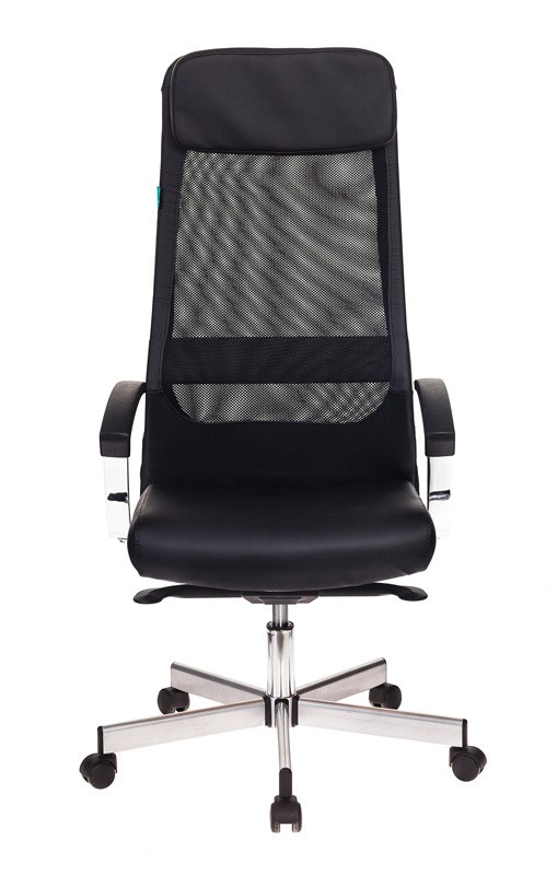 Кресло руководителя Бюрократ T-995SL/BLACK черный TW-01 искусст.кожа/сетка крестовина металл