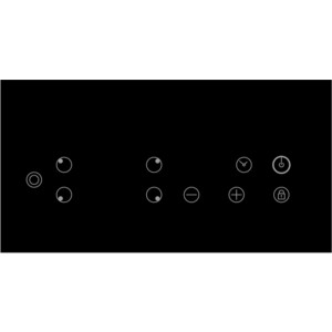 Варочная поверхность электрическая Lex EVH 641 черный