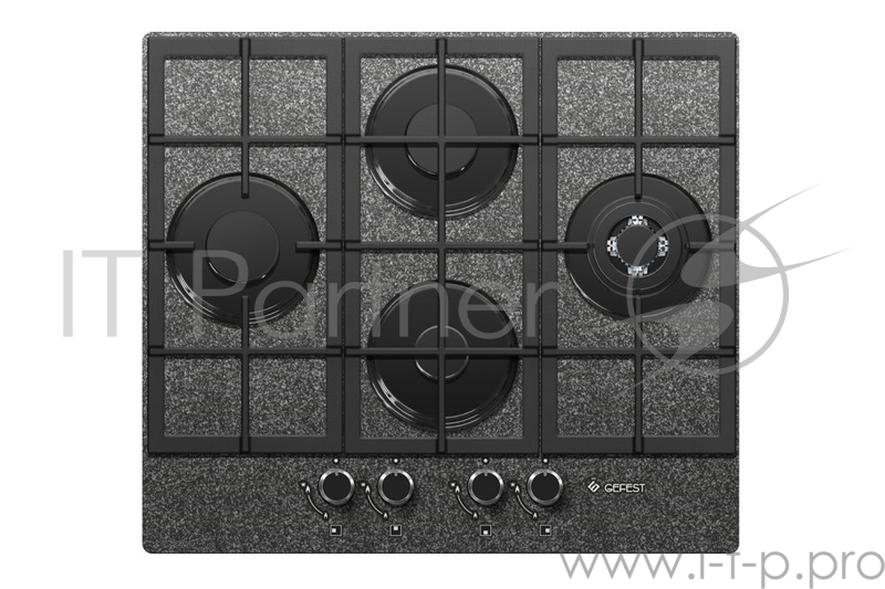 Варочная поверхность газовая Gefest ПВГ 2231-01 К43 черный