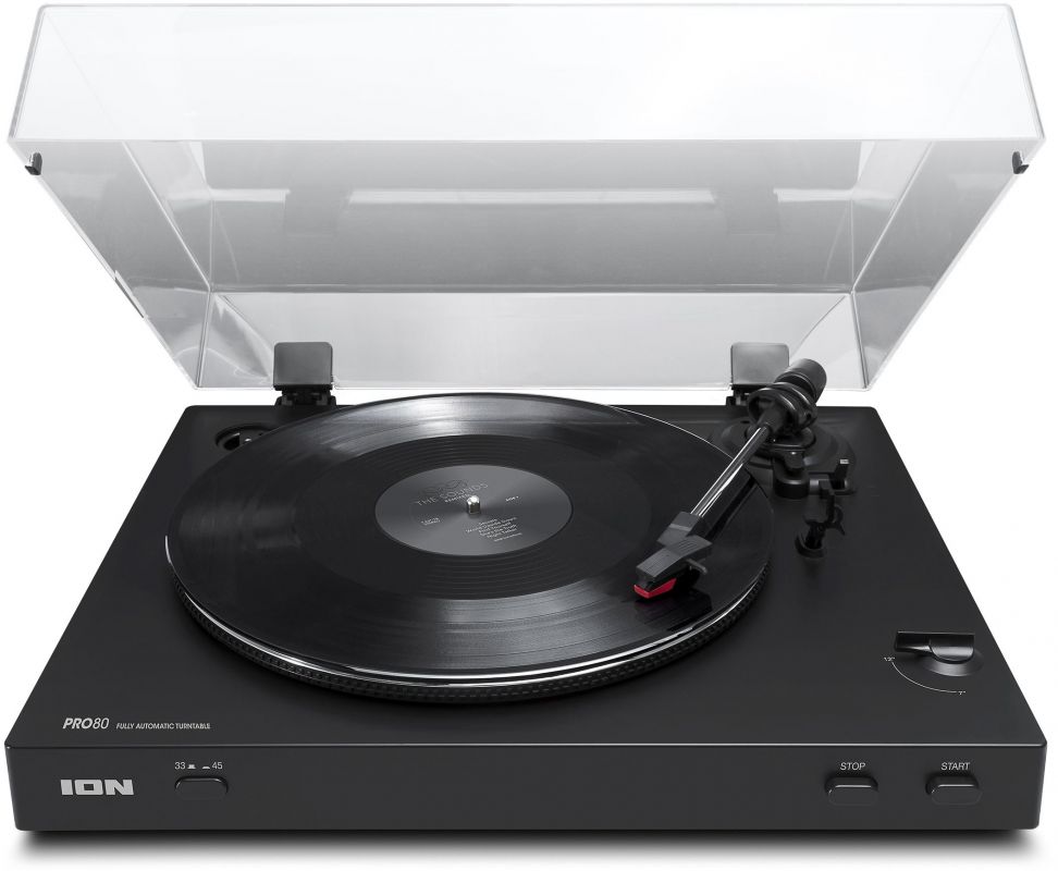 Проигрыватель винила ION Audio PRO 80 частично автоматический черный