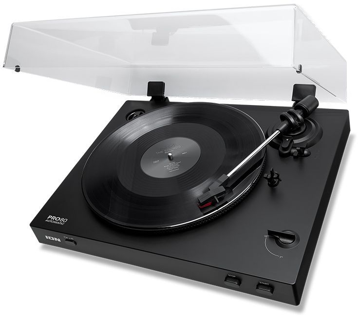 Проигрыватель винила ION Audio PRO 80 частично автоматический черный