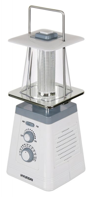 Радиоприемник портативный Hyundai H-RLС150 серый