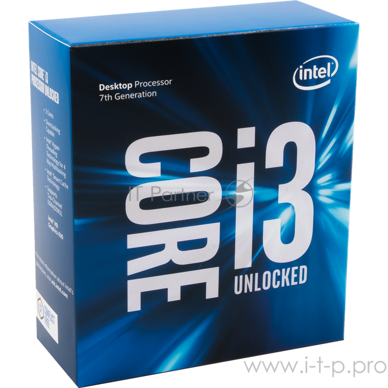 Процессор Intel Original Core i3 7350K Soc-1151 (BX80677I37350K S R35B) (4.2GHz/Intel HD Graphics 630) Box w/o cooler