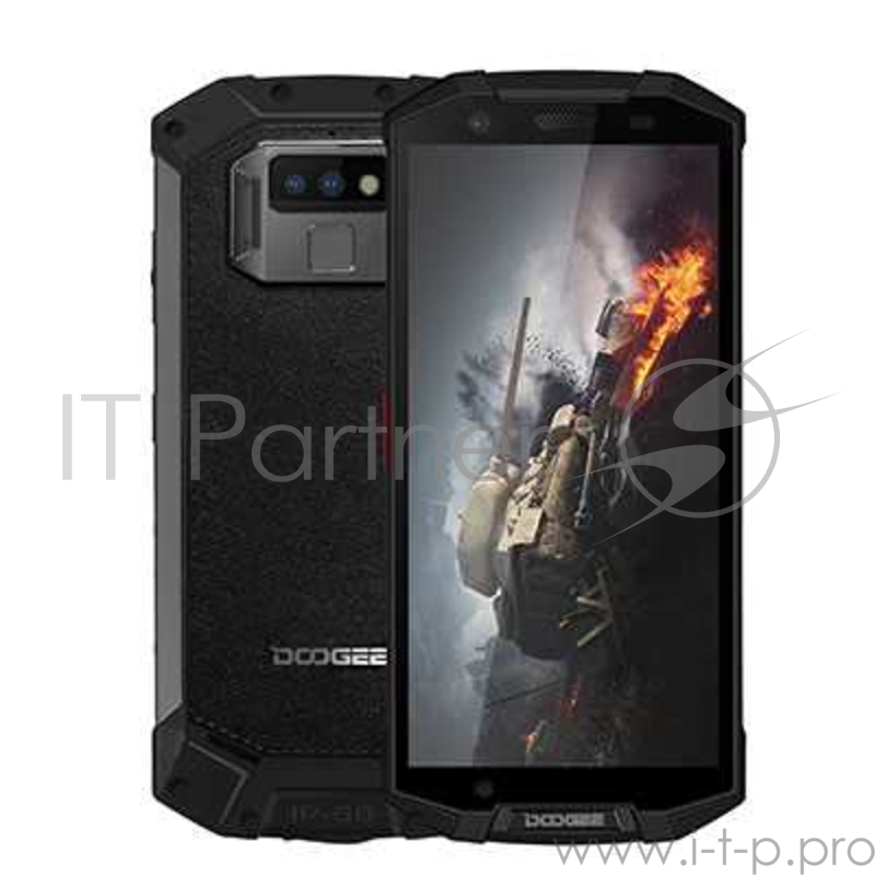 Смартфон Doogee Doogee S70 Mineral Black, 5.99'' 18:9 2160x1080, 2.5GHz, 8 Core, 4GB RAM, 64GB, up to 128GB flash, 12Mpix+5Mpix/16Mpix, 2 Sim, 2G, 3G, LTE, BT, Wi-Fi, NFC, GPS, Glonass, Micro-USB, 5500mAh, Android 8.1, 278.3g, 171.8x80.8x13.6, NFC,