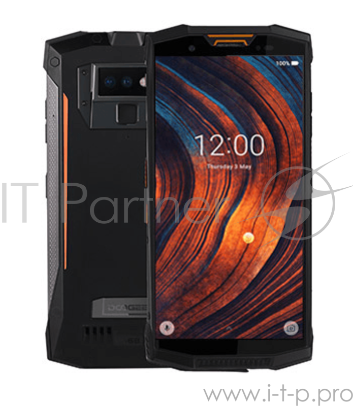 Смартфон Doogee Doogee S80 LITE Fire Orange, 5.9'' 18:9 2160х1080, 2.5GHz, 8 Core, 4GB RAM, 64GB, up to 128GB flash, 13Mpix+8Mpix/8Mpix, 2 Sim, 2G, 3G, LTE, BT, Wi-Fi, NFC, GPS, Micro-USB, 10080mAh, Android 8.1, 398g, 172x82.5x21.2, NFC, IP68/IP69K,