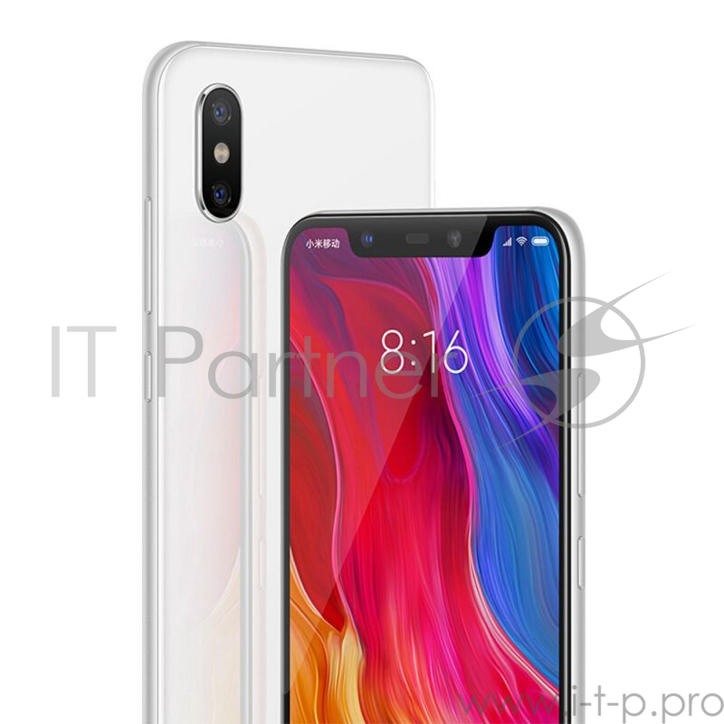 Смартфон Xiaomi Mi 8 White (M1803E1A), 6.21