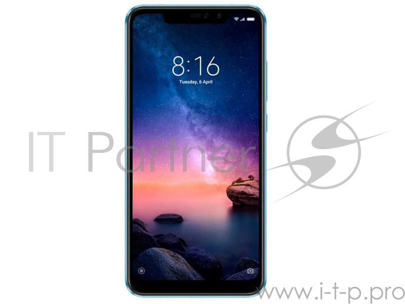 Смартфон Xiaomi Redmi Note 6 Pro (64Gb) Blue