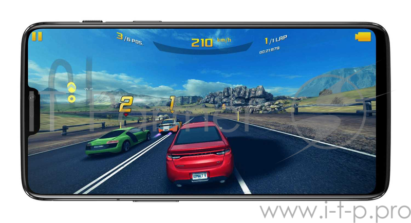 Смартфон OnePlus 6 DS 6,28(2280х1080) LTE Cam (16+20d/16) SDM845 2,8ГГц(8) (6/64)Гб A8.1 3300мАч Mirror Black Зеркальный Черный 5011100385