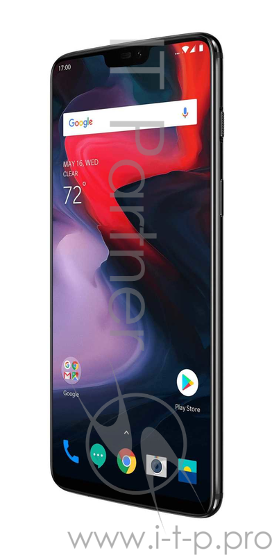 Смартфон OnePlus 6 DS 6,28(2280х1080) LTE Cam (16+20d/16) SDM845 2,8ГГц(8) (6/64)Гб A8.1 3300мАч Mirror Black Зеркальный Черный 5011100385