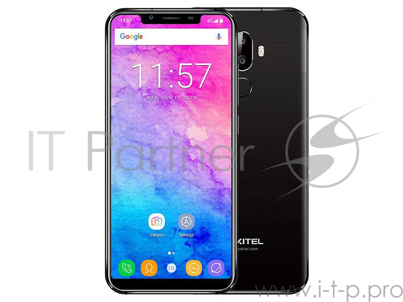 Смартфон OUKITEL U18 Black Диагональ дисплея:5.85
