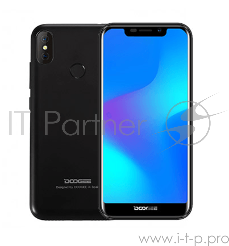 Смартфон Doogee X70 Blue, 5.5'' 19:9 540x1132, 1.3GHz, 4 Core, 2GB RAM, 16GB, up to 128GB flash, 5Mpix+8Mpix/5Mpix, 2 Sim, 2G, 3G, BT, Wi-Fi, GPS, Micro-USB, 4000mAh, Android 8.1, 167g, 144x68.8x11.1