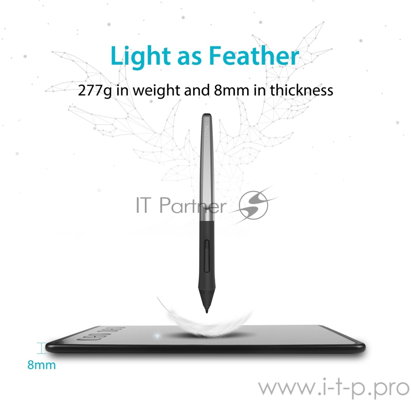 Графический планшет Huion INSPIROY H640P