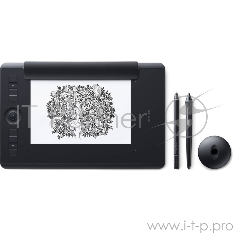 Планшет для рисования Wacom Intuos Pro Paper PTH-660P-R#PAINTER2018 Bluetooth/USB черный