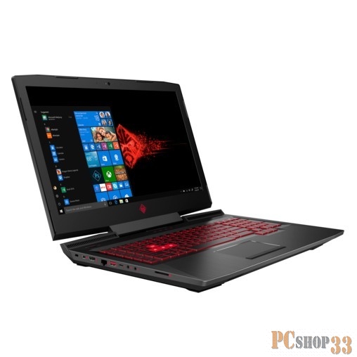 Ноутбук HP Omen 17-an105ur <4GZ83EA> i7-8750H (2.2)/16Gb/1TB+256Gb SSD/17.3