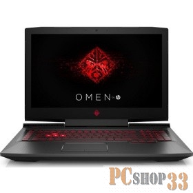 Ноутбук HP Omen 17-an116ur <4JU11EA> i5-8300H (2.3)/12Gb/1TB+128Gb SSD/17.3