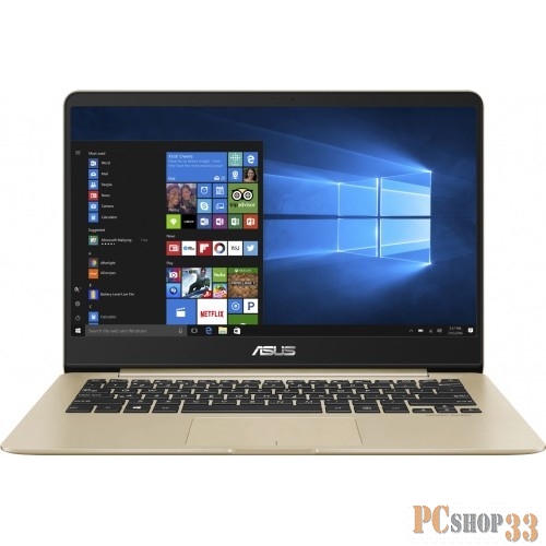 Ноутбук ASUS UX430UA (Q4 Special) Intel i5-8250U/8Gb/256Gb SSD/14.0'' FHD IPS Anti-Glare/Cam/Wi-Fi/Win10 Gold Metal