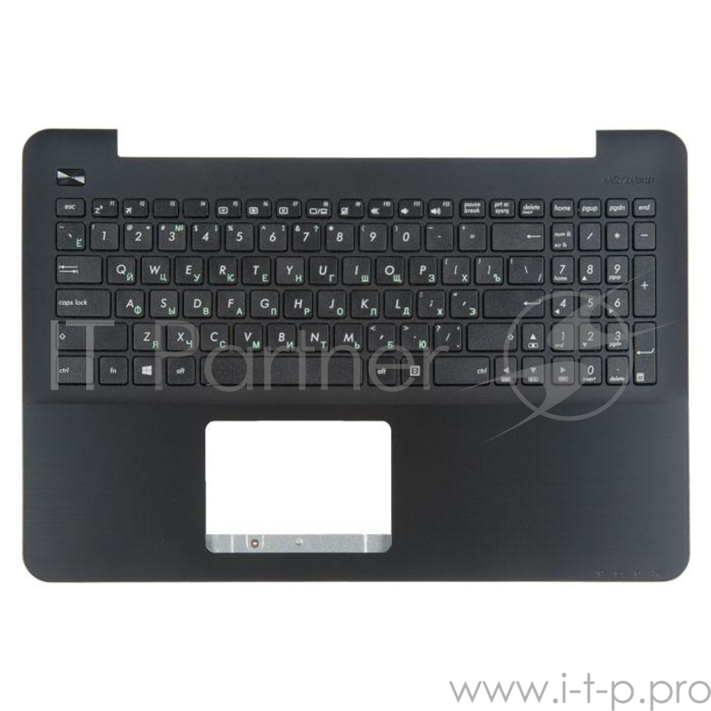 клавиатура для ноутбука Asus X555LD-3E с топкейсом, черный