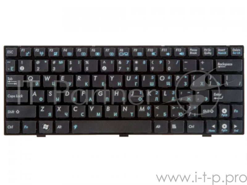 клавиатура для ноутбука Asus 1002HA черная