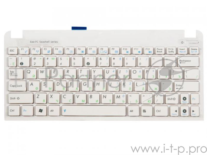 клавиатура для ноутбука Asus 1015PX-1A белая