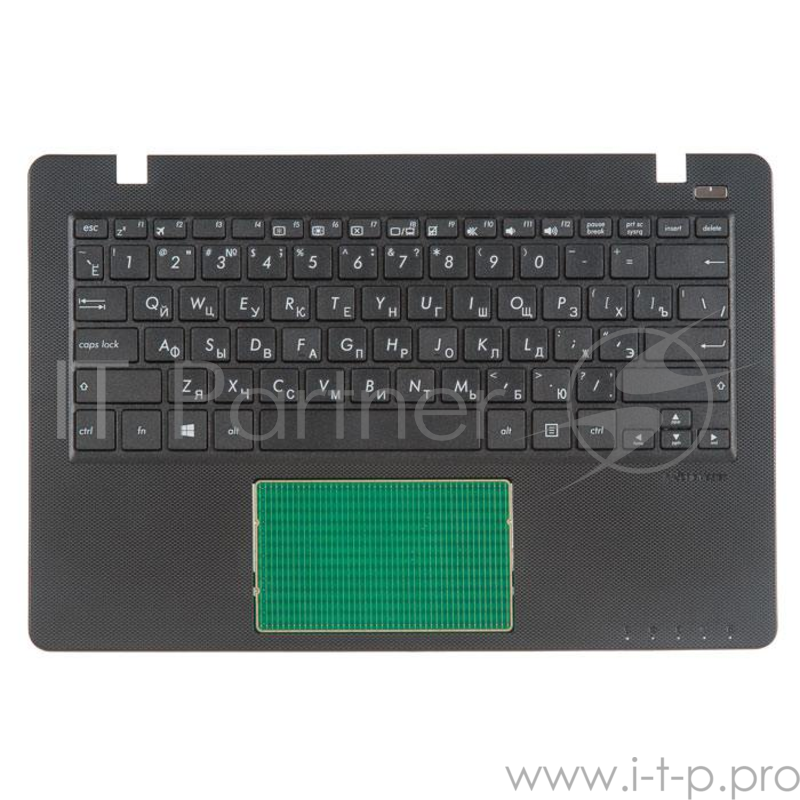 клавиатура для ноутбука Asus X200MA-1B с топкейсом, черный с тачпадом
