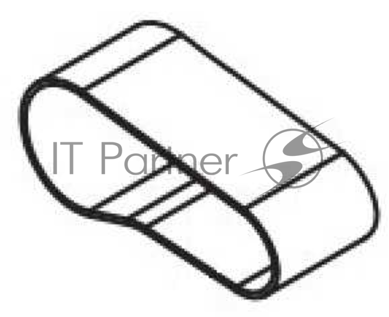 Ремень Kyocera привода для двигателя МФУ, бесконечный, зубчатый с длиной окружности 15,5 см, из резины 303LL07531/30