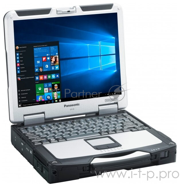 Ноутбук Core i5-5300U, 2.3GHz, 3Mb cache, 4Gb DDR3, 500Gb HDD, 13.1 XGA TFT 1024x768 Touch, BT, WiFi, RS-232, VGA, HDMI, 3xUSB2.0, 1xUSB3.0, RJ45, SD/SDXC, TS, LTE, Win7 DG Toughbook CF-31mk5 IP65 TS LTE Core i5-5300U, 2.3GHz, 3Mb cache, 4Gb DDR3, 50