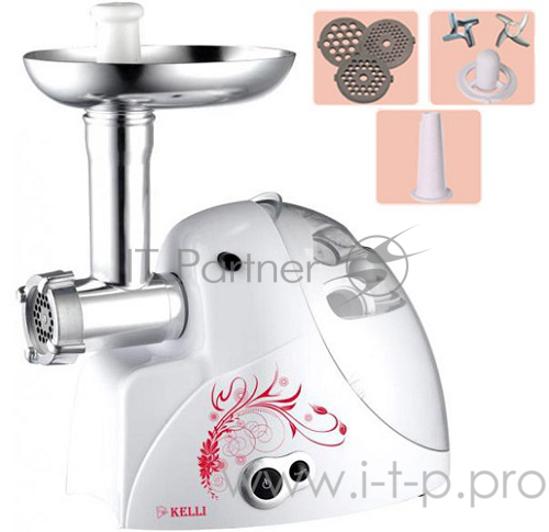 Мясорубка KELLI KL-5002, 1600Вт, 2 цвета (в уп. 4 шт)