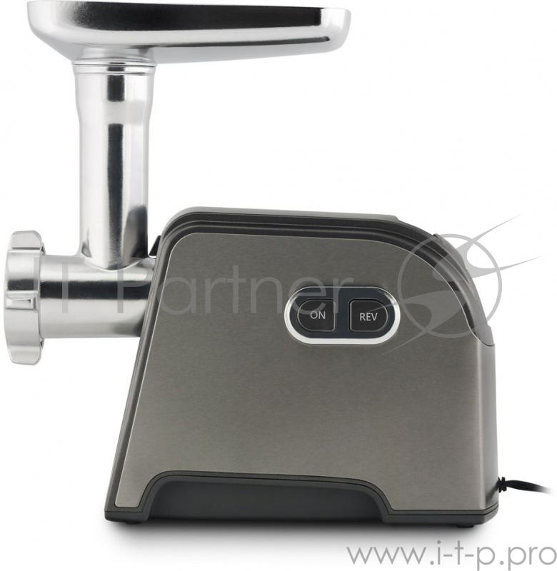 Мясорубка POLARIS PMG 2030A перерабатывает 5 кг/мин насадка-терка, насадка для шинковки, диск для фарша сделана из пластика и металла