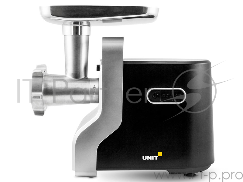 Мясорубка Электрическая UNIT UGR-465, 2000Вт, Реверс, Цвет - Черный