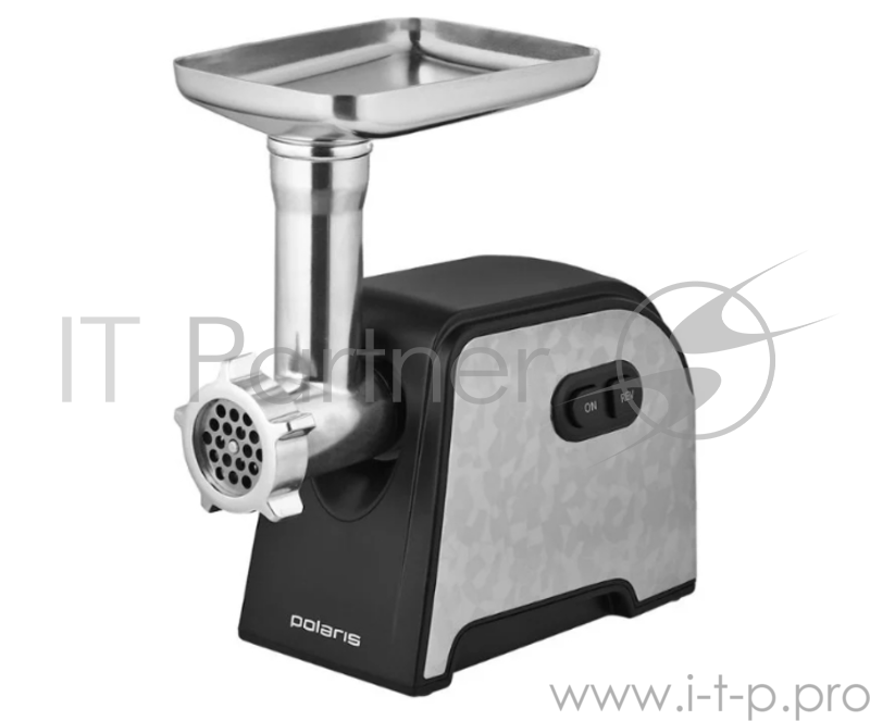 Мясорубка Polaris PMG-2034A(2000W,реверс,насадки) нерж.