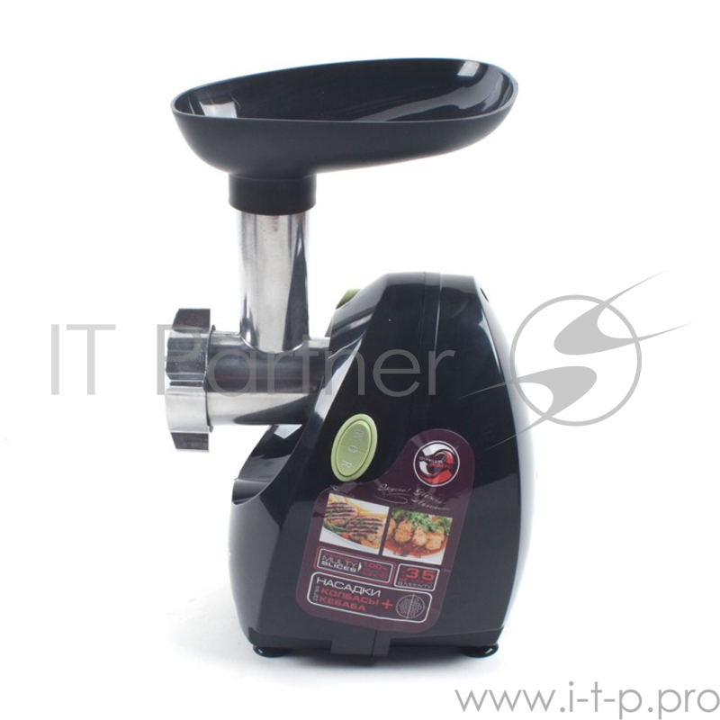 Мясорубка ENDEVER SIGMA 40 черный Номинальная мощность: 800 Вт, Максимальная мощность при блокировке мотора: 2000 Вт, Производительность: до 3.5 кг/мин, Габаритные размеры: 22*22*34 cм Вес нетто: 2.5 кг, Цвет: черный