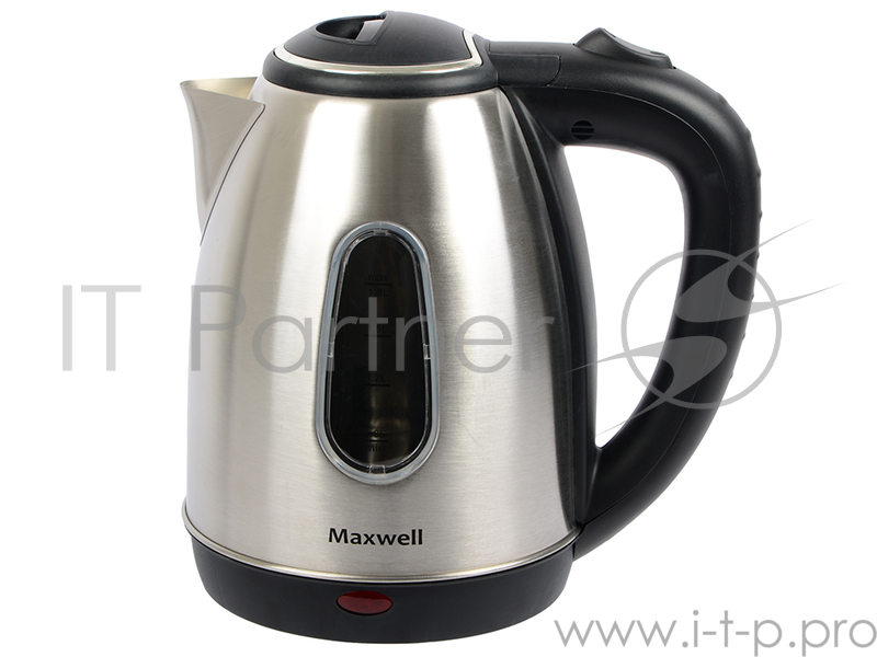 Чайник MAXWELL MW-1082(ST) мощ-ь 1850Втмакс. макс. 1.8л скрытый нагрев.эл-т. 1082-mwst