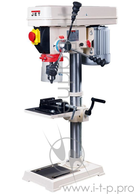 Станок сверлильный JET JDP-10L 450Вт 220-2450об/мин 16мм ход 60мм + тиски