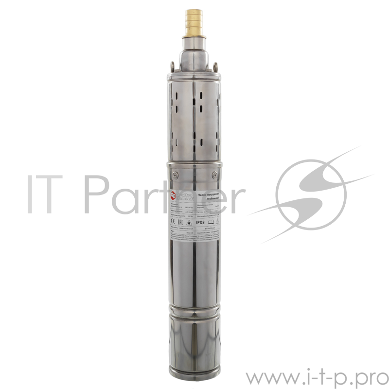 Насос QUATTRO ELEMENTI ELICA 500 глуб. 500Вт 2600л/ч для чистой 50м 7.8кг нерж.корп. провод 10м