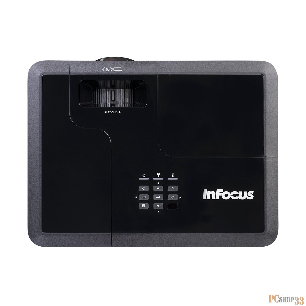 Проектор INFOCUS IN134ST DLP, 4000 ANSI Lm, XGA (1024x768), 28500:1, 0.626:1, 3.5mm in, Composite video, VGA, HDMI 1.4a x3 (поддержка 3D), USB-A (для SimpleShare и др.), лампа 15000ч.(ECO mode), 3.5mm out, Monitor out (VGA), RS232, RJ45, 21дБ, 3,2 кг