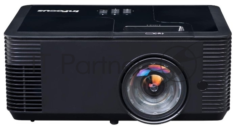 Проектор INFOCUS IN136ST DLP, 4000 ANSI Lm,WXGA (1280x800), 28500:1, 0.521:1, 3.5mm in,Composite video, VGA, HDMI 1.4a x3 (поддержка 3D), USB-A (для SimpleShare и др.), лампа 15000ч.(ECO mode),3.5mm out, Monitor out(VGA),RS232,RJ45,21дБ, 4,5 кг.