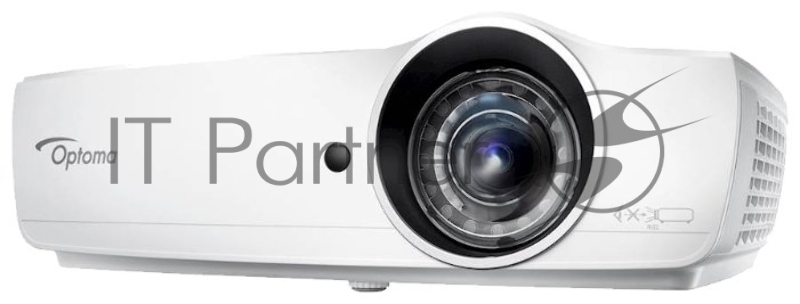 Проектор Optoma EH460ST Full3D DLP, Full HD(1920*1080),4200 ANSI Lm,20000:1 короткофокусный (0.5:1) HDMI x2+MHLVGA IN x1CompositeAudioINx1(3,5mm)VGA AudioOutтриг+12В:USB Ax2 reader/wirelessRJ45RS23210W 29dB2,95 kg,сумка (E1P1D10WE1Z1)