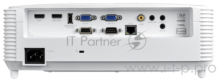 Проектор Optoma W318STe Full 3D DLP, WXGA (1280*800), 3800 ANSI Lm, 22 000:1, Короткофокусный TR 0.521:1 HDMI 1.4a x2 + MHL VGA (YPbPr/RGB) x2Composite x1 Mic IN x1 AudioIN x1 VGA Out Audio OutUSB-A power 1ARS232 RJ45x1 10W x1 26dB 3.0 кг.