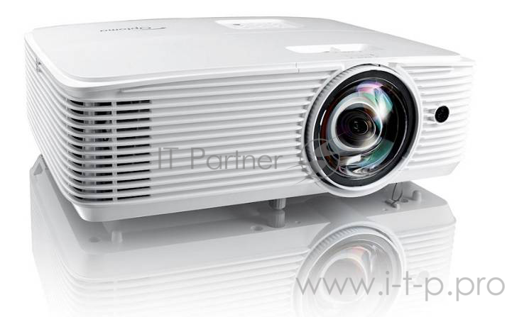 Проектор Optoma X318STe (DLP, XGA 1024x768, 3700Lm, 22000:1, 2xHDMI, MHL, LAN, 1x10W speaker, 3D Ready, lamp 15000hrs)
