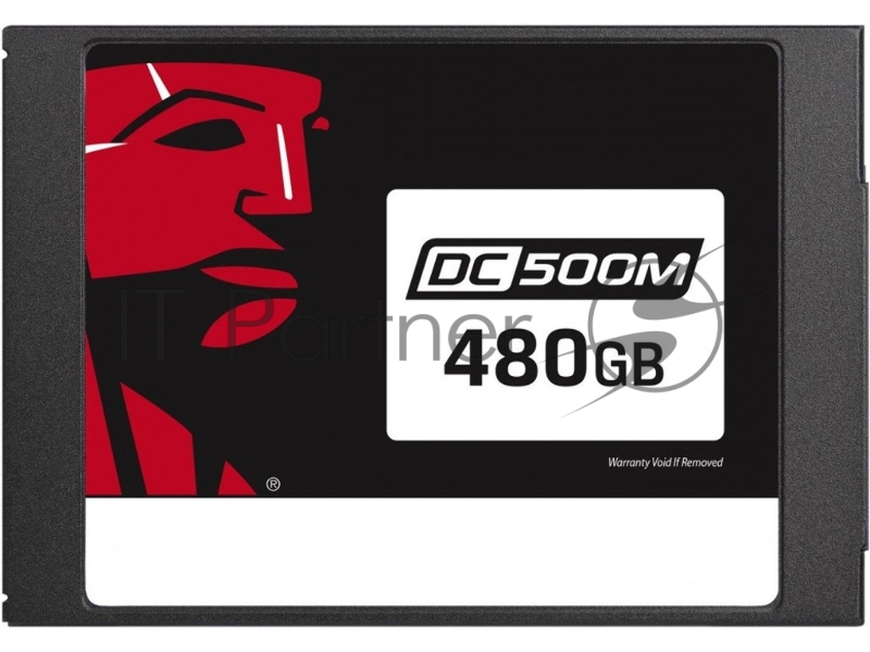 Твердотельный накопитель Kingston 480GB SSDNow DC500R (Read-Centric) SATA 3 2.5 (7mm height) 3D TLC