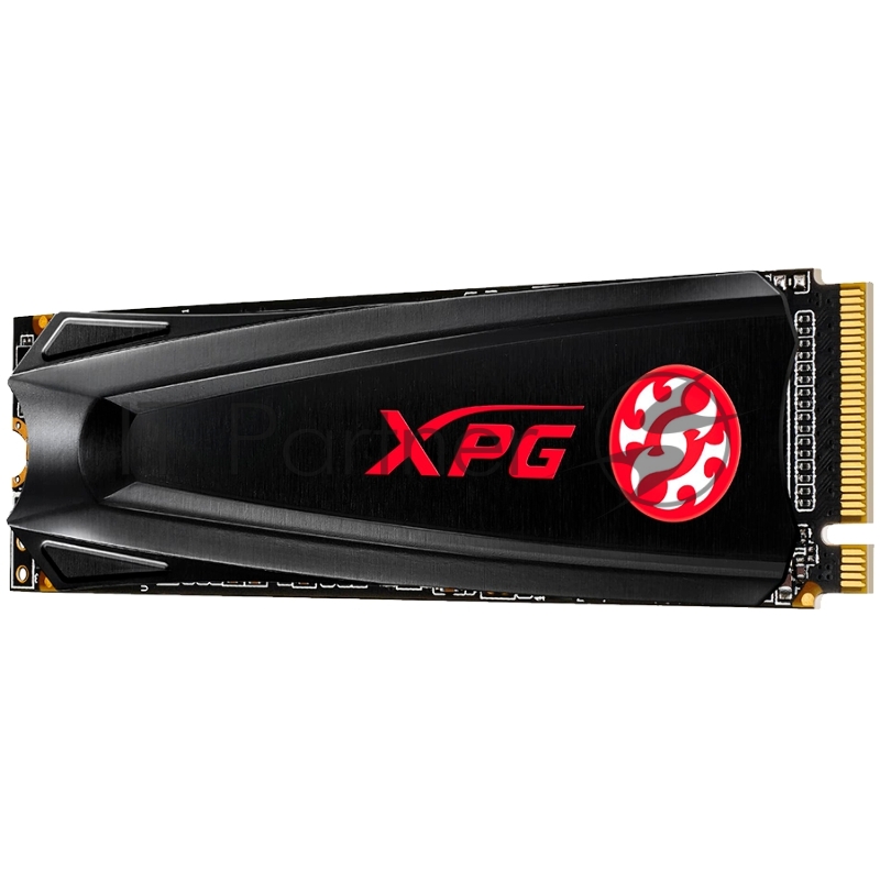 Накопитель SSD M.2 ADATA 1.0Tb XPG S5 <AGAMMIXS5-1TT-C> (PCI-E 3.0 x4, up to 2100/1400Mbs, 250000 IOPs, 3D TLC, NVMe 1.3, 22x80mm, радиатор)
