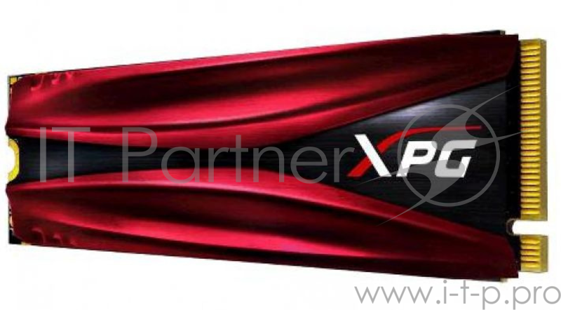 Накопитель SSD M.2 ADATA 1.0Tb XPG S11 Pro <AGAMMIXS11P-1TT-C> (PCI-E 3.0 x4, up to 3500/3000Mbs, 390000 IOPs, 3D TLC, NVMe 1.3, 22x80mm, радиатор)