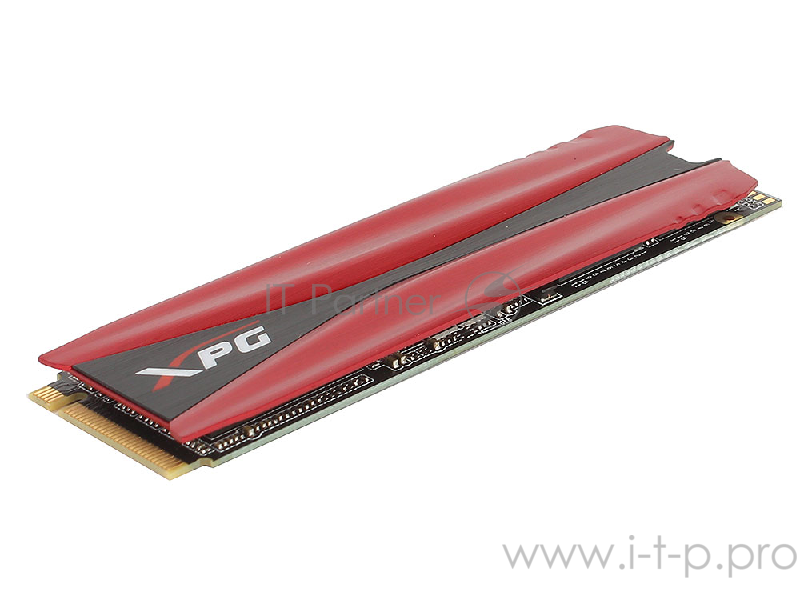 Накопитель SSD M.2 ADATA 1.0Tb XPG S11 Pro <AGAMMIXS11P-1TT-C> (PCI-E 3.0 x4, up to 3500/3000Mbs, 390000 IOPs, 3D TLC, NVMe 1.3, 22x80mm, радиатор)